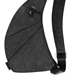 Sling Crossbody Bag Gray